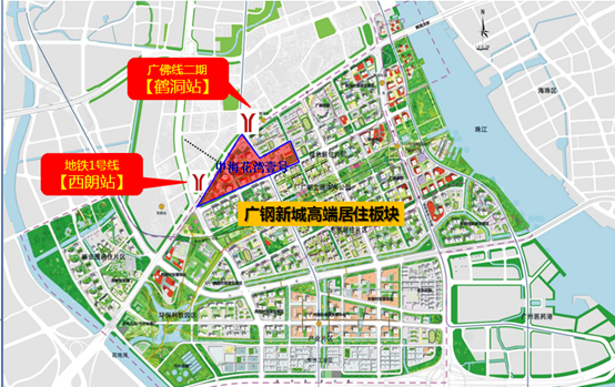 中海花湾壹号将打造双地铁上盖地标综合体