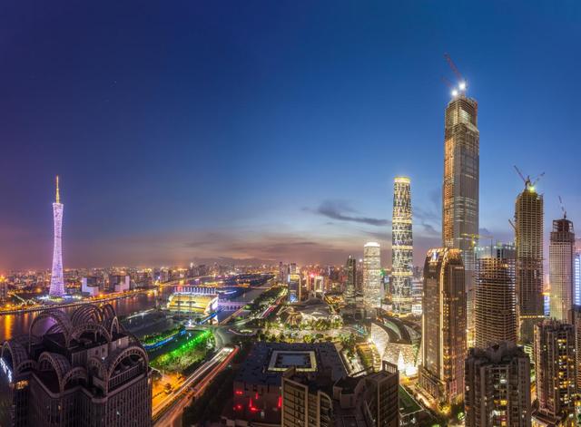 广州CBD:珠江新城诠释何为寸土寸金