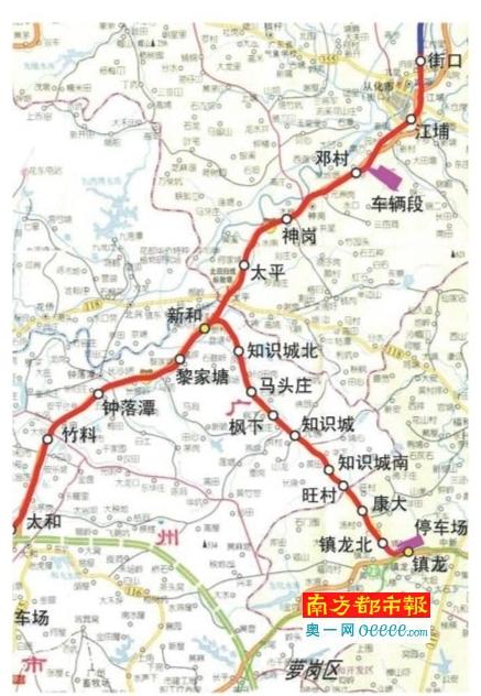 广州地铁十四号线神岗站被质疑遭危险源包围