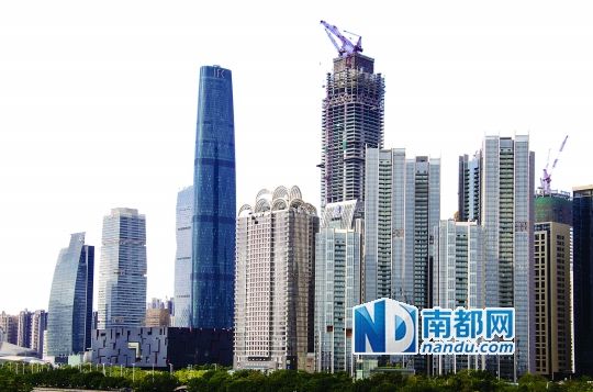 广州西塔和东塔,这两个楼哪个低呢?哪个高呢?