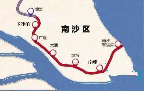 届时南沙-市区40分钟