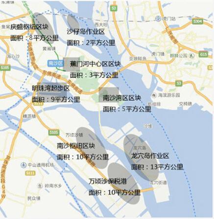 广东自贸区获批 南沙新区片区共60平方公里图片