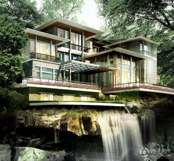 亿城泉说推独栋山顶温泉别墅 总价1200万/套起