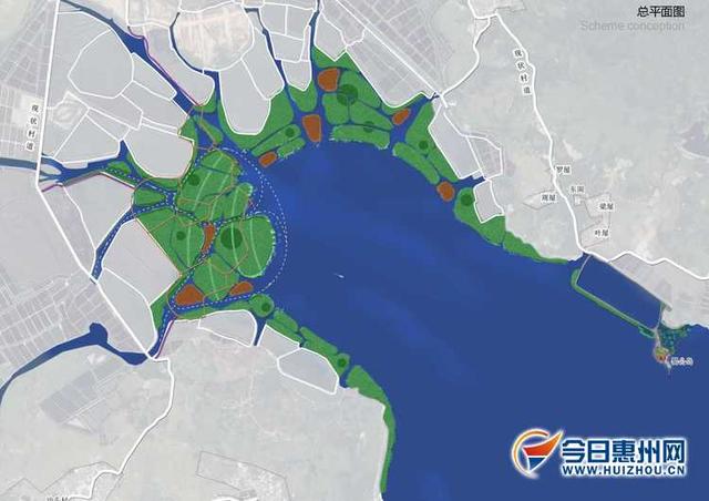 团购优惠 找楼盘 海外  好招楼湿地公园位于惠东县铁涌镇,地处考洲洋