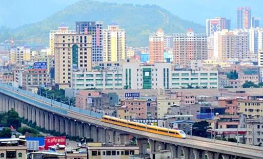 莞惠城轨试验通车 诺楠·悠山美地花园再迎利