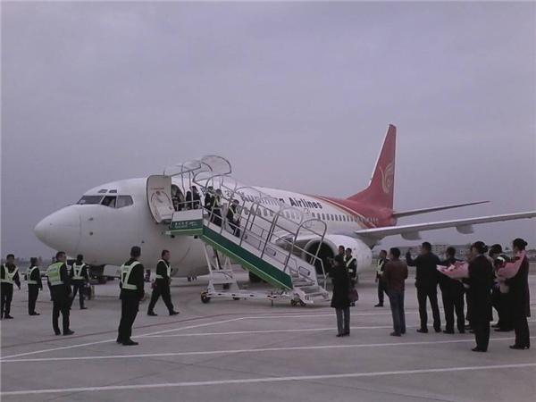 惠州机场首趟航班9时29分落地