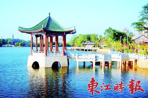 西湖荔浦风清公园目前已开放