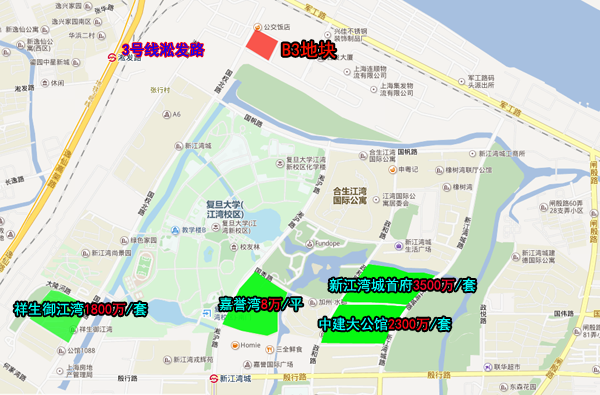 【杨浦新江湾城10年房价涨355% 未来房价破10万-上海