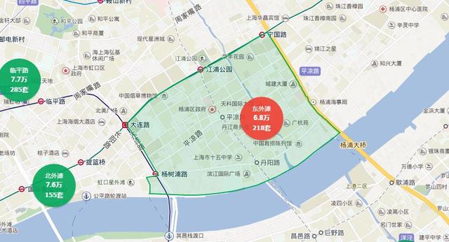 绿城 杨浦滨江 中交建41.88亿摘杨浦平凉街道商办地