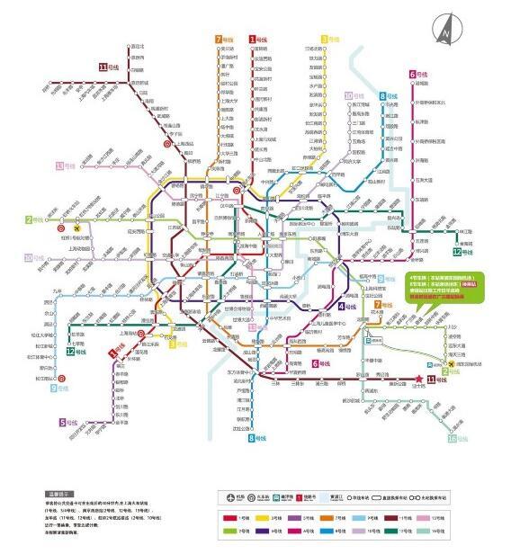上海9条在建线路新规划图一览