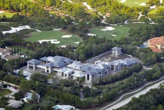 乔丹佛罗里达在建豪宅曝光 占地3400平方米(图)