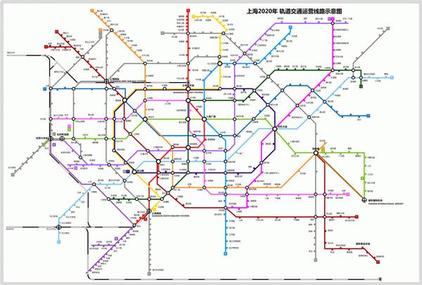 上海地铁将增至21条线路