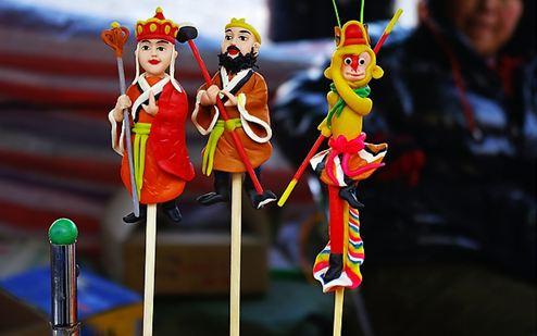 捏面人,曾几何时,街头巷尾捏面人的叫卖声,快乐了多少童年的记忆