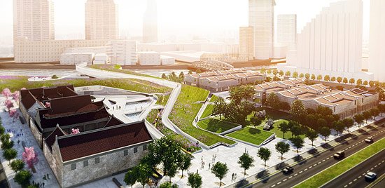 首个覆土建筑形态