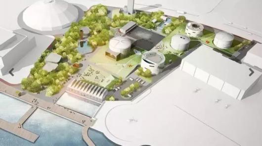 徐汇滨江将添新地标 5个巨大的油罐明年3月华丽变身
