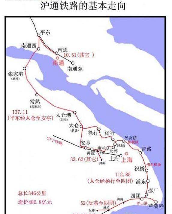 沪通铁路上海段将开工 嘉定与自贸区楼盘一线