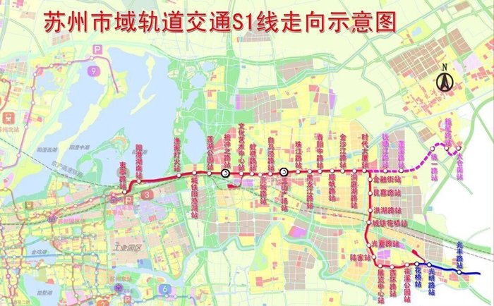 江苏S1线有望2021年底试运营 花桥潜力盘受