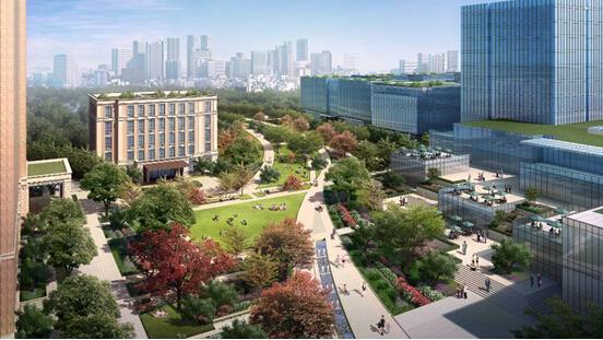 上海唯一生态商务区 中心之上再造中心