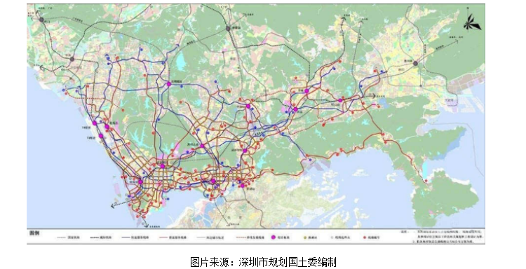 深圳32条地铁线覆盖全城超越香港