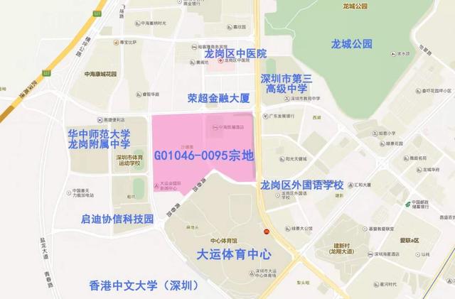 福建世茂新里程以底價239億拿下龍崗大運地塊 將建668米地標建筑