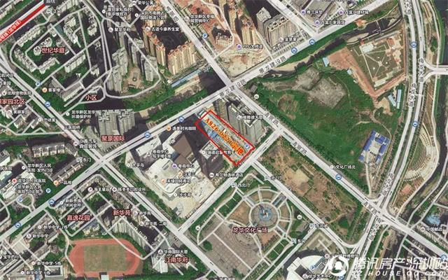 龙华区一地块拍出18.45亿元 将打造文化体育中心