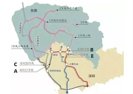 深惠莞城际轨道交通聚变 成就珠三角城市圈高端人居
