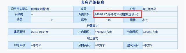 2.23前海信利康大厦获批预售 最低预售价7.49万/平
