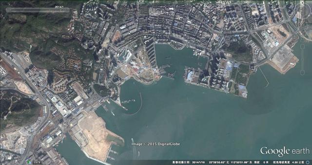 深圳海岸线的变迁:海水被逼退 红树林填成豪宅