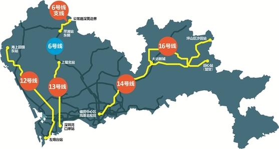 厉害了！深圳今年5条地铁线路开工 力争2022年建成
