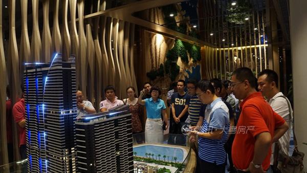 深圳再现城央海景别墅 君临海域举行媒体品鉴