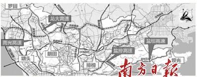 深圳4条高速公路取消收费后 5个新收费站或明年建成
