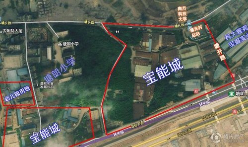 宝能城西丽地铁口综合体正建设 预计2014入市_房产深圳站_腾讯网