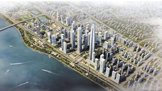 武昌滨江商务区的规划建设