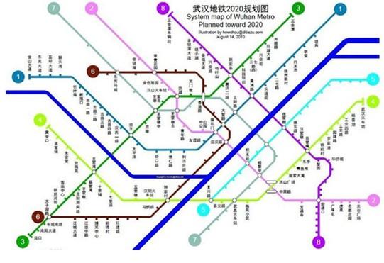 武汉地铁7号线今年有望动工 连接南湖与江夏纸