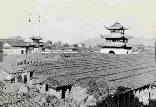 100年前清末江南富庶之地的名胜风景照