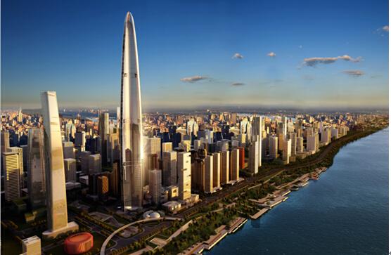 绿地国际金融城:世界高度 致敬武汉_房产武汉站_腾讯网