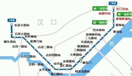 轻轨直达汉口北,楼市搭上顺风车