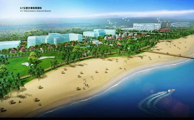环东海域新城建设正在加紧推进 已实现固投36