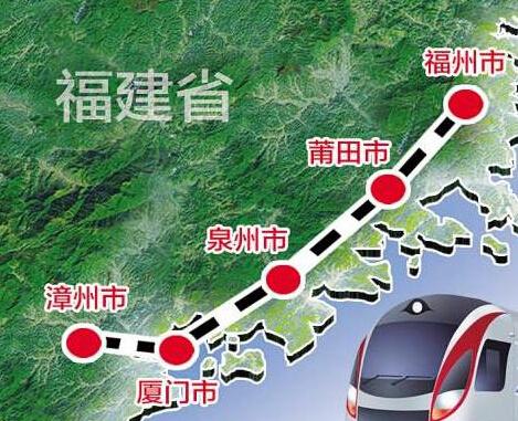 福厦高铁可研报告通过年内开建 厦门经停北站