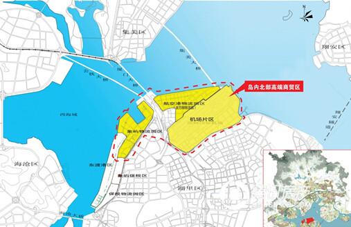 万翔国际商务中心:岛内北部或将成自贸区核心