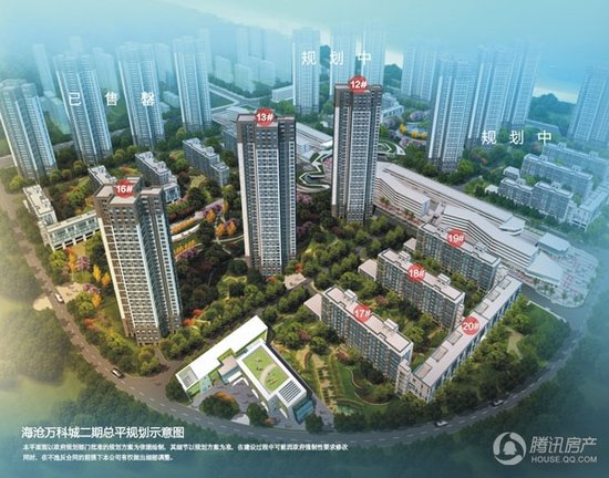 海沧万科城:13#高层即将开盘 小高层同步推出