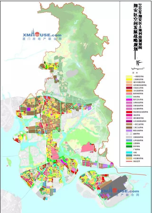 以上是翔安2020-2050年的规划,看完了这些高大上的规划,你是不是