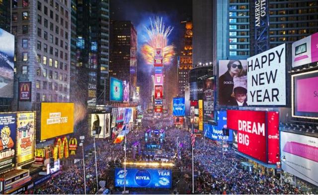 旅游,购物,演出之街,时代广场不仅仅是纽约一年一度跨年活动的中心