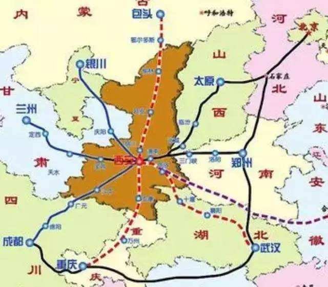 陕西米型高铁网加快建设 百姓出行新版图