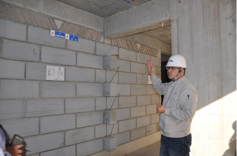 万科金色悦城工地开放 见证高品质房建筑过程_房产西安站_腾讯网