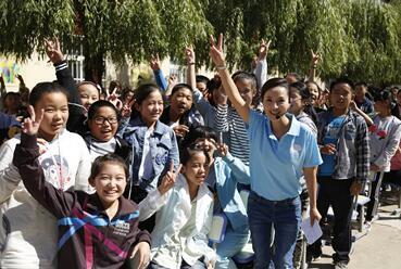 万科走进长安区引镇中学公益演讲活动圆满落幕