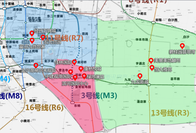 得益于"地王""自贸区""地铁"等大热项目的