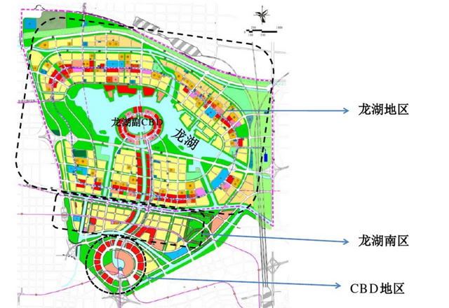 郑东新区的龙湖北