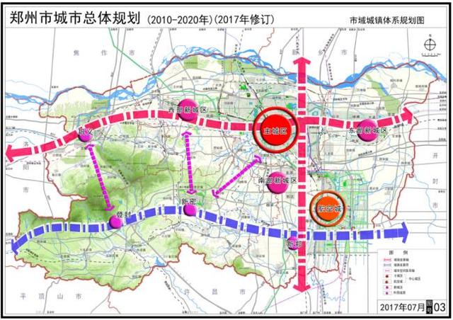 (郑州城市规划图)