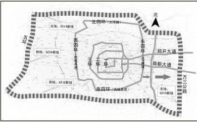 郑州又增一环 107国道郑州段再次东迁20公里